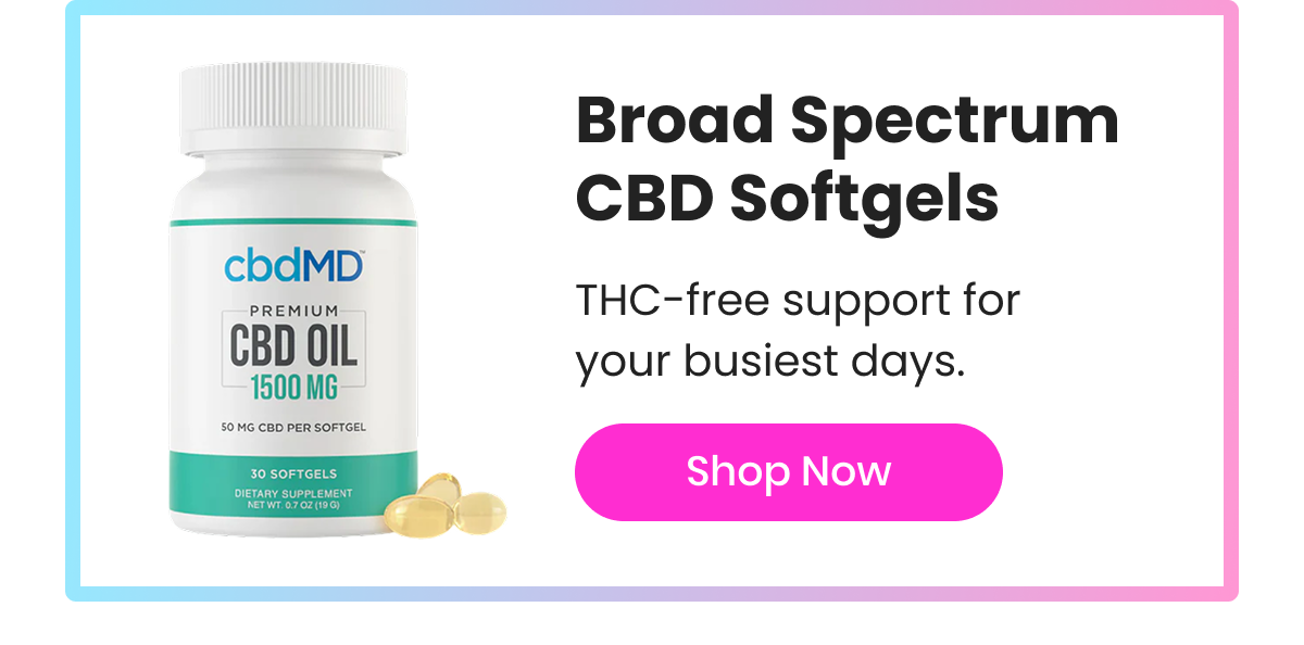 Broad Spectrum CBD Softgels