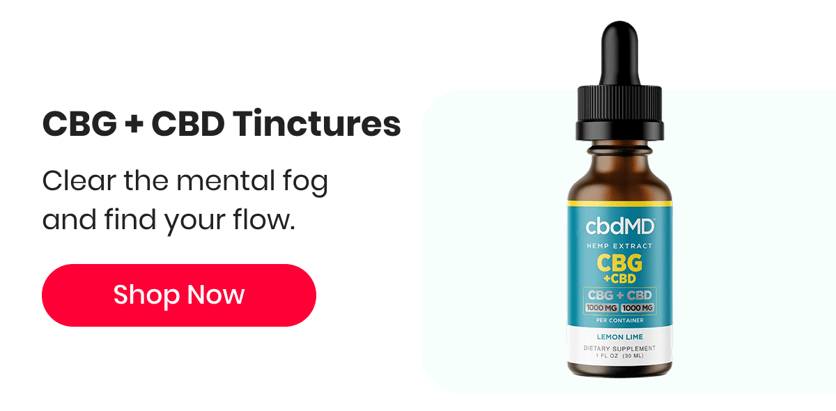 CBG + CBD Tinctures