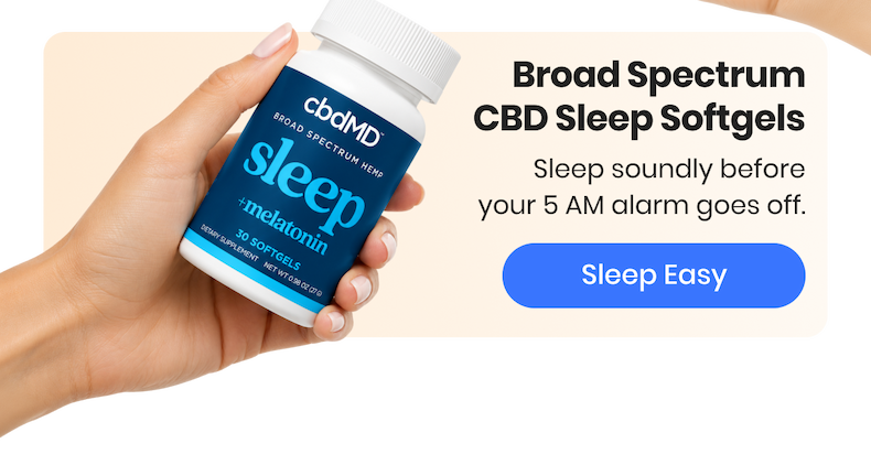 Broad Spectrum CBD Sleep Softgels