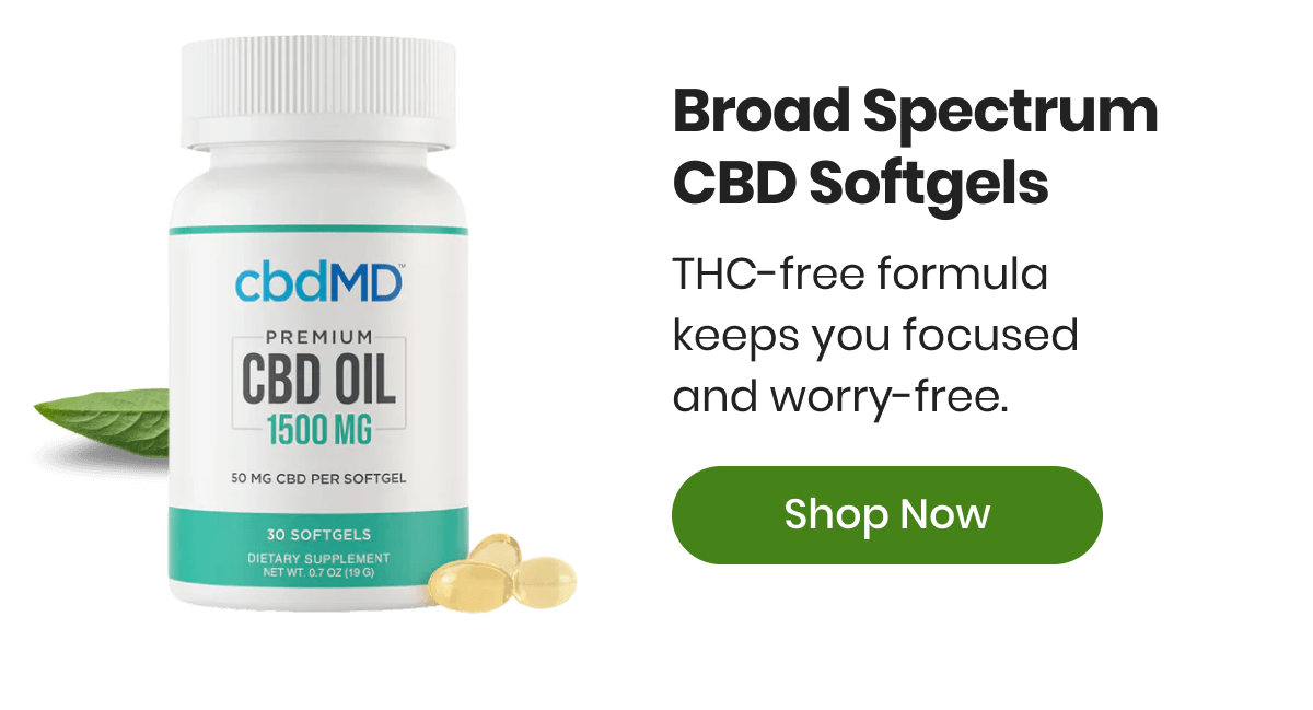Broad Spectrum CBD Softgels