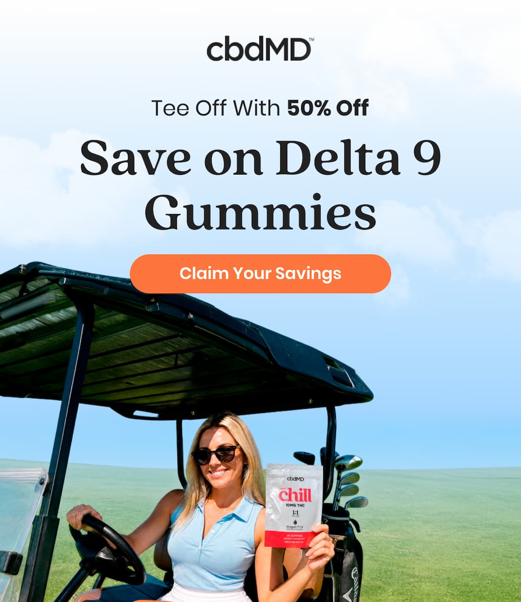 Tee Off With 50% Off Save on Delta 9 Gummies