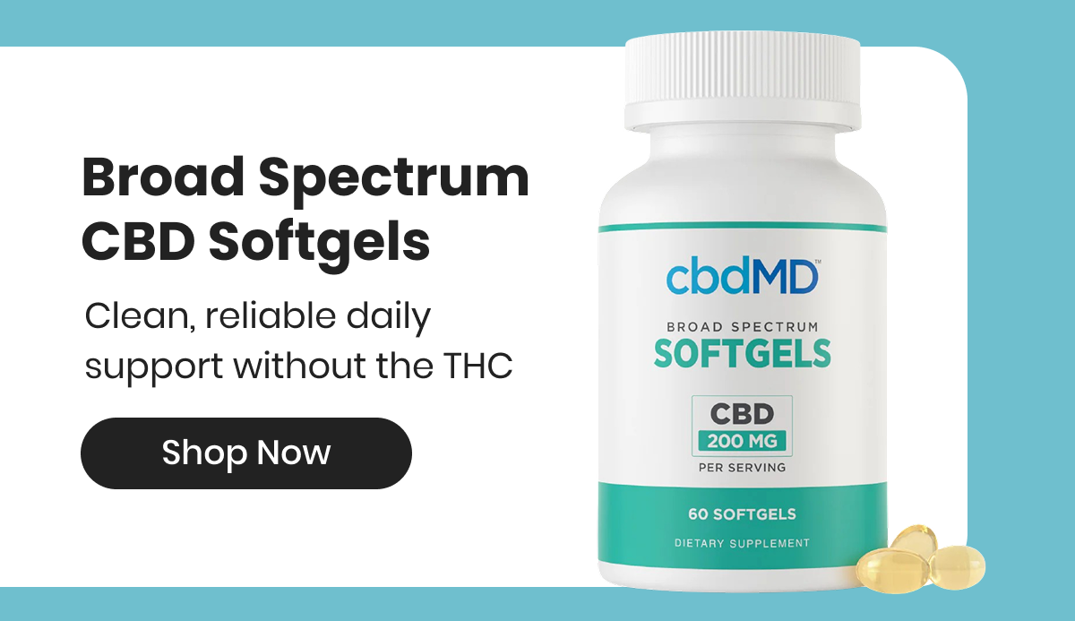 Broad Spectrum CBD Softgels