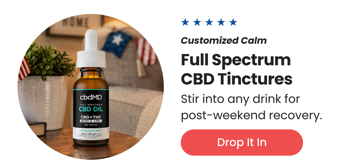 Full Spectrum CBD Tinctures