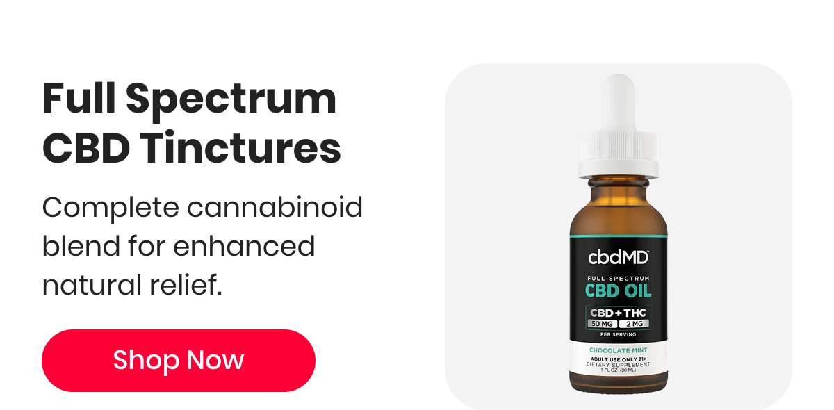 Full Spectrum CBD Tinctures
