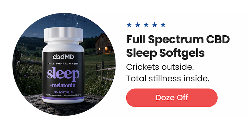 Full Spectrum CBD Sleep Softgels