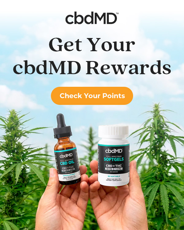Get Your cbdMD Rewards