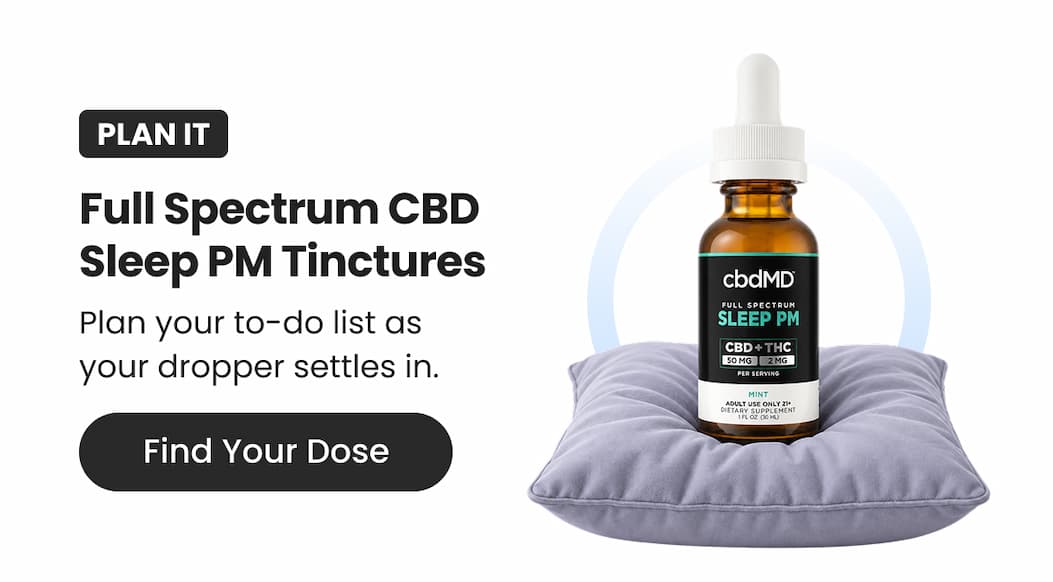 Full Spectrum CBD Sleep PM Tinctures