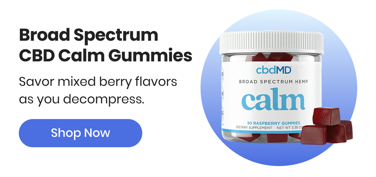 Broad Spectrum CBD Calm Gummies