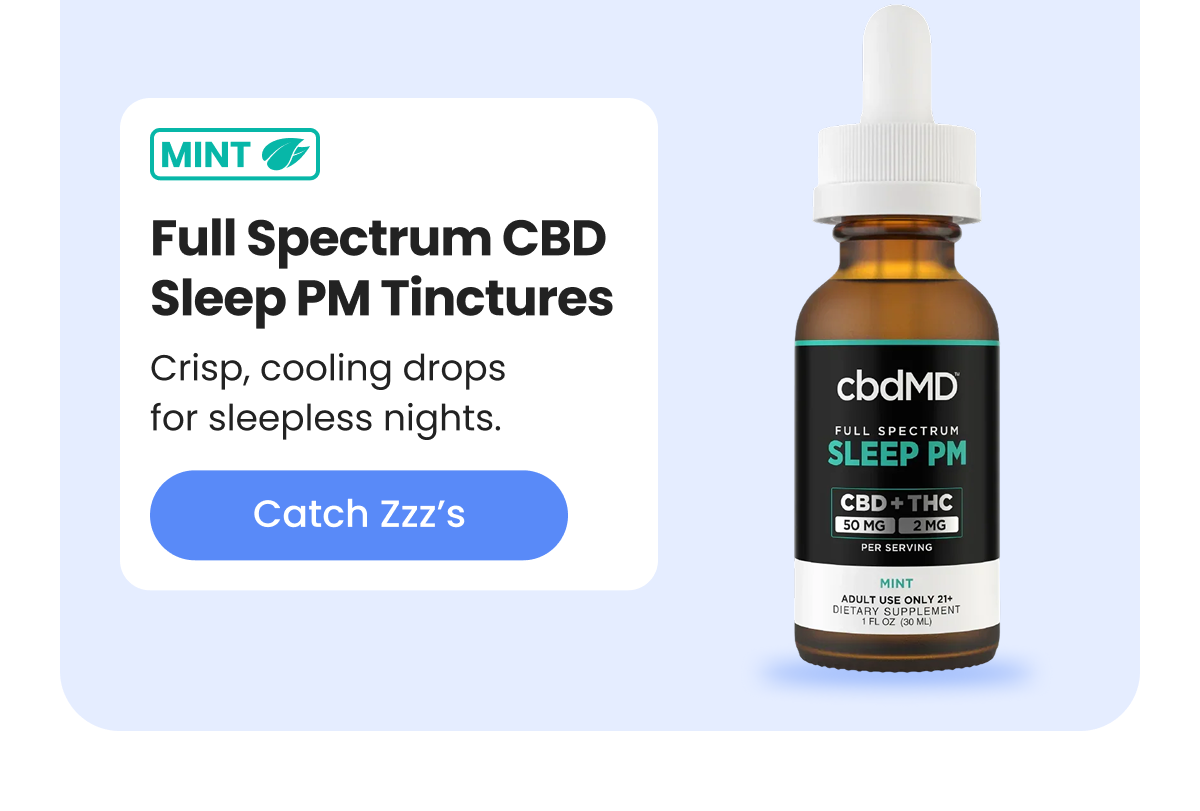 Full Spectrum CBD Sleep PM Tinctures