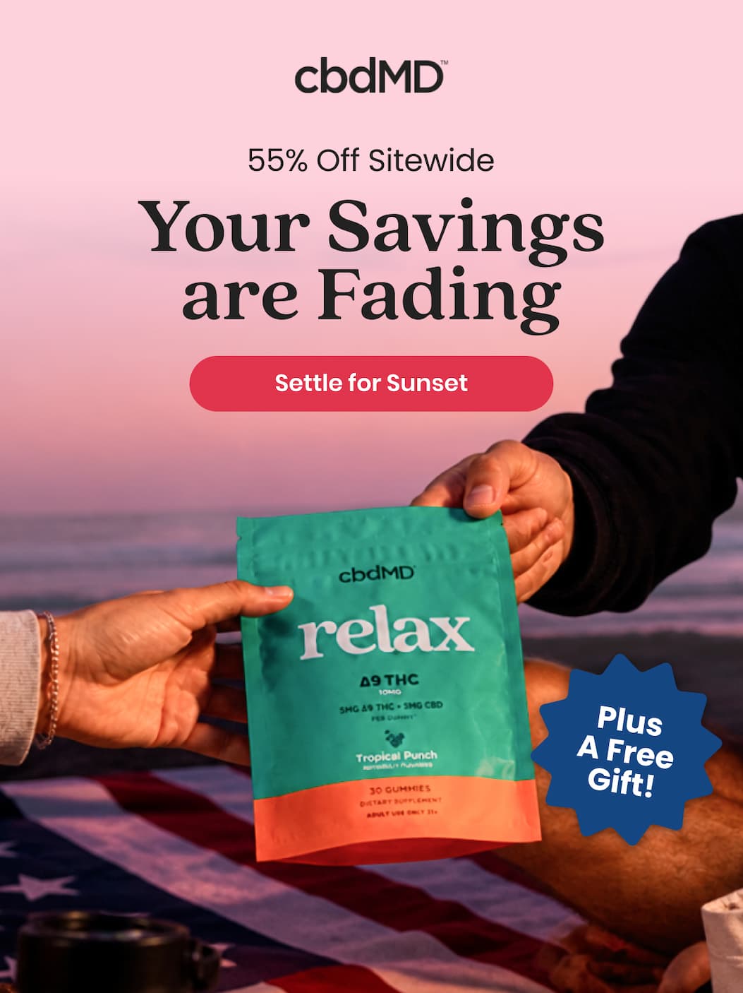 55% Off Sitewide Your Savings are Fading