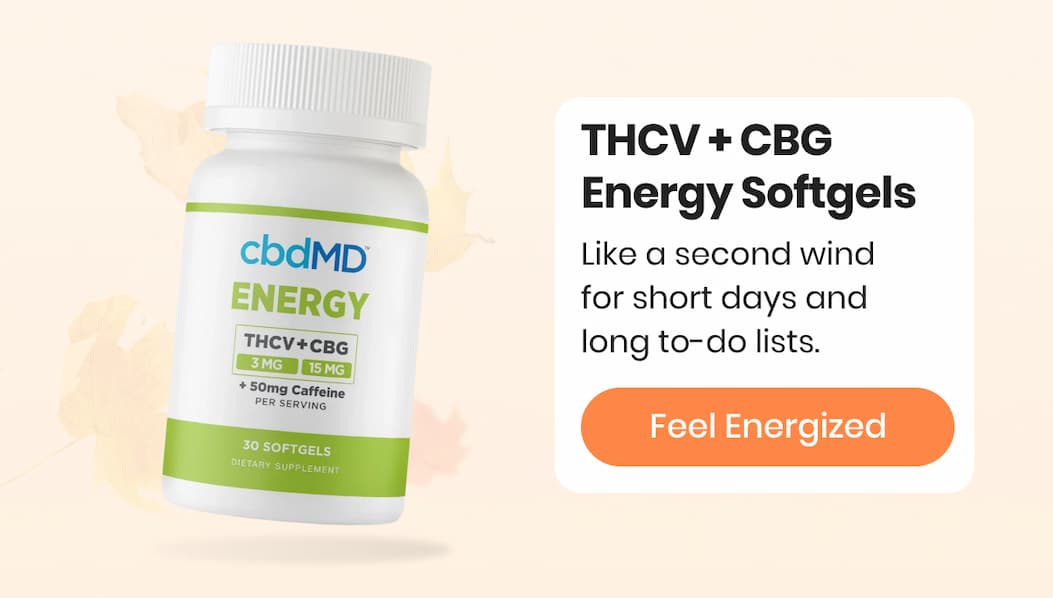 THCV + CBG Energy Softgels