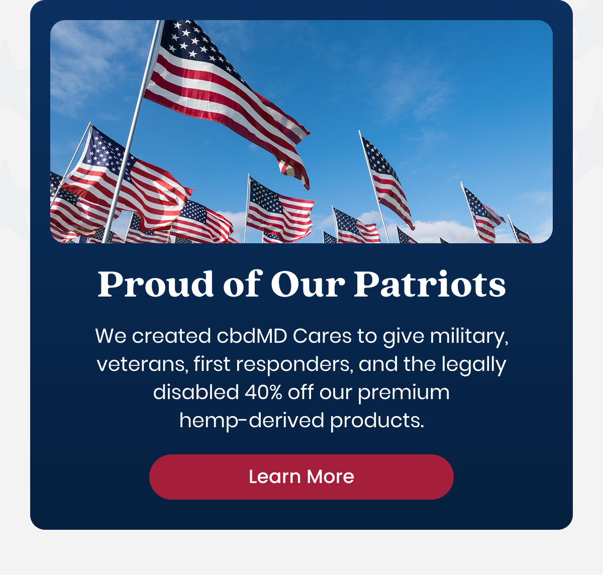 Proud of Our Patriots