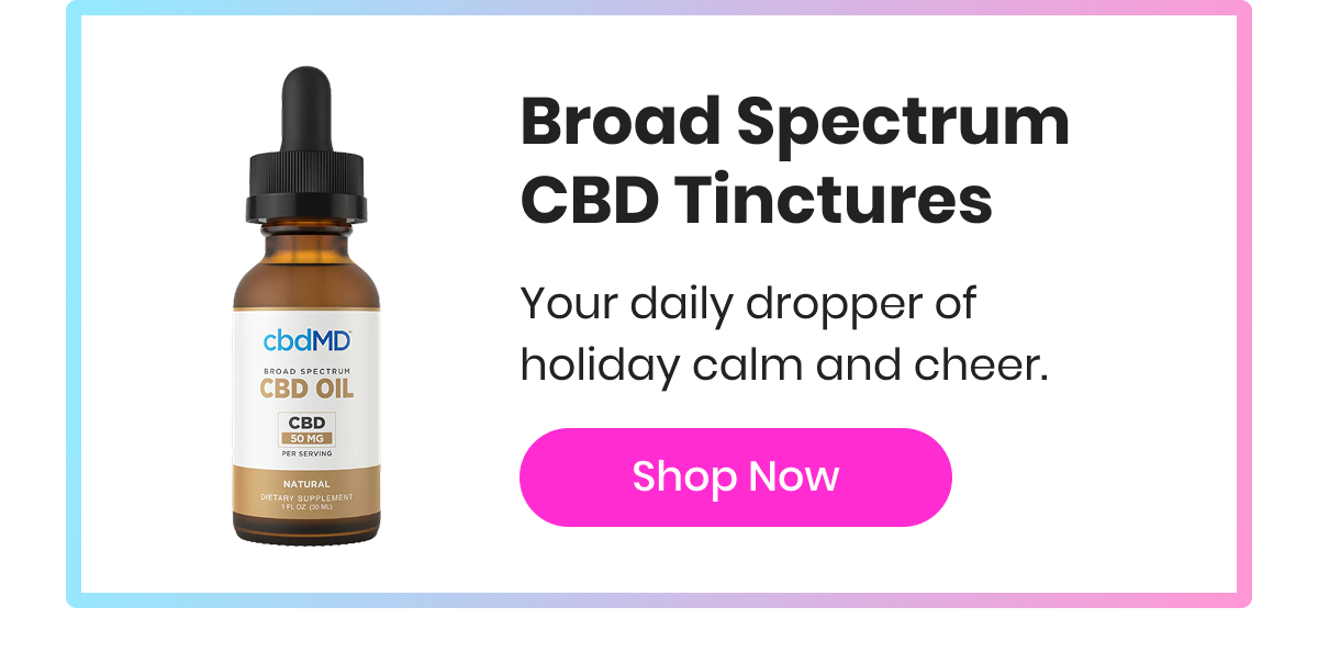 Broad Spectrum CBD Tinctures