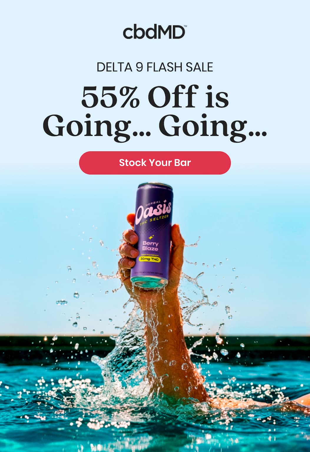 DELTA 9 FLASH SALE 55% Off is Going… Going…