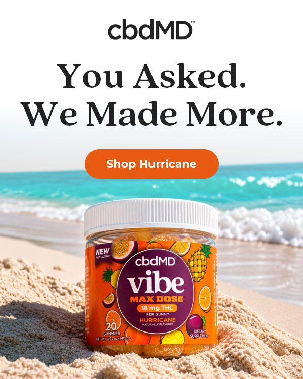 Delta 9 THC Hurricane Vibe Gummies