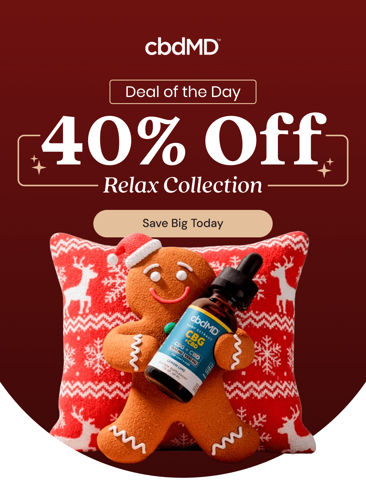 Deal of the Day 40% Off Relax Collection