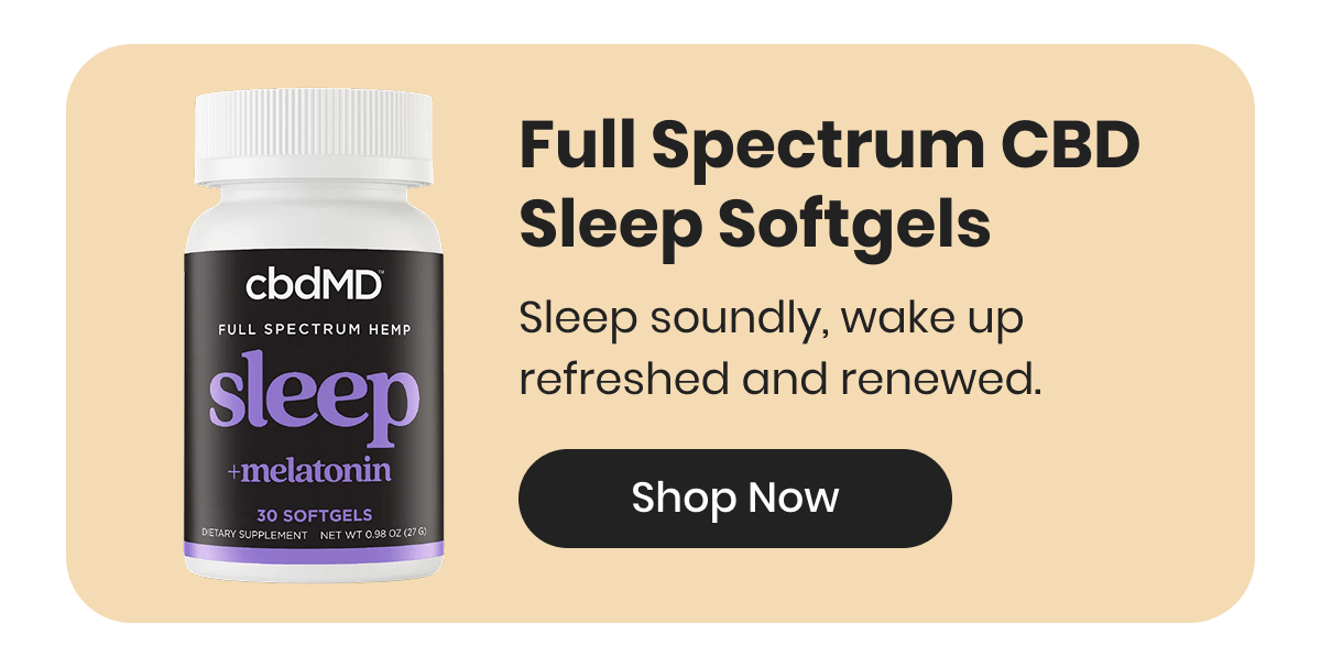 Full Spectrum CBD Sleep Softgels