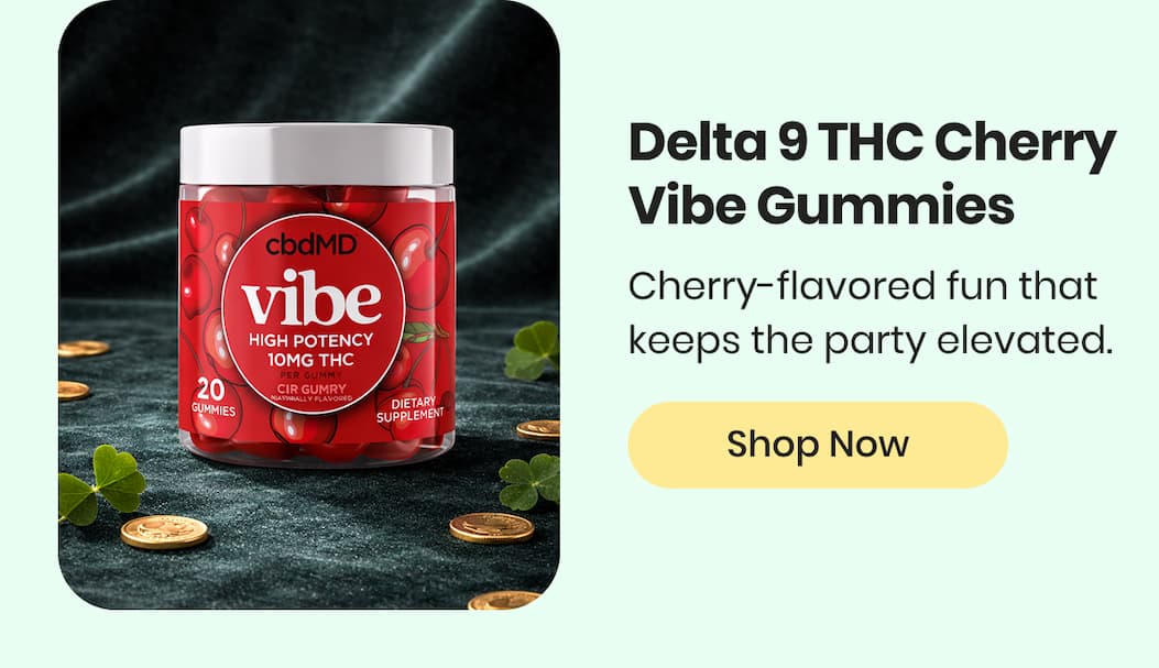 Delta 9 THC Cherry Vibe Gummies