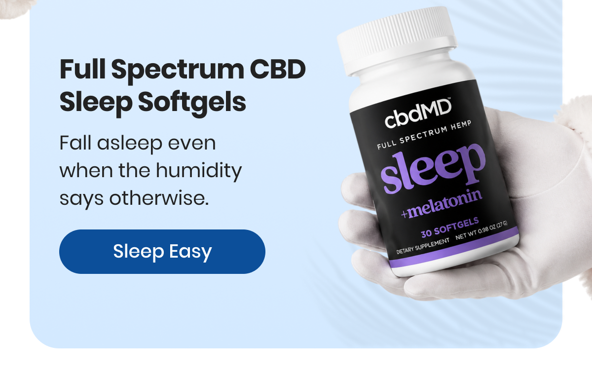 Full Spectrum CBD Sleep Softgels