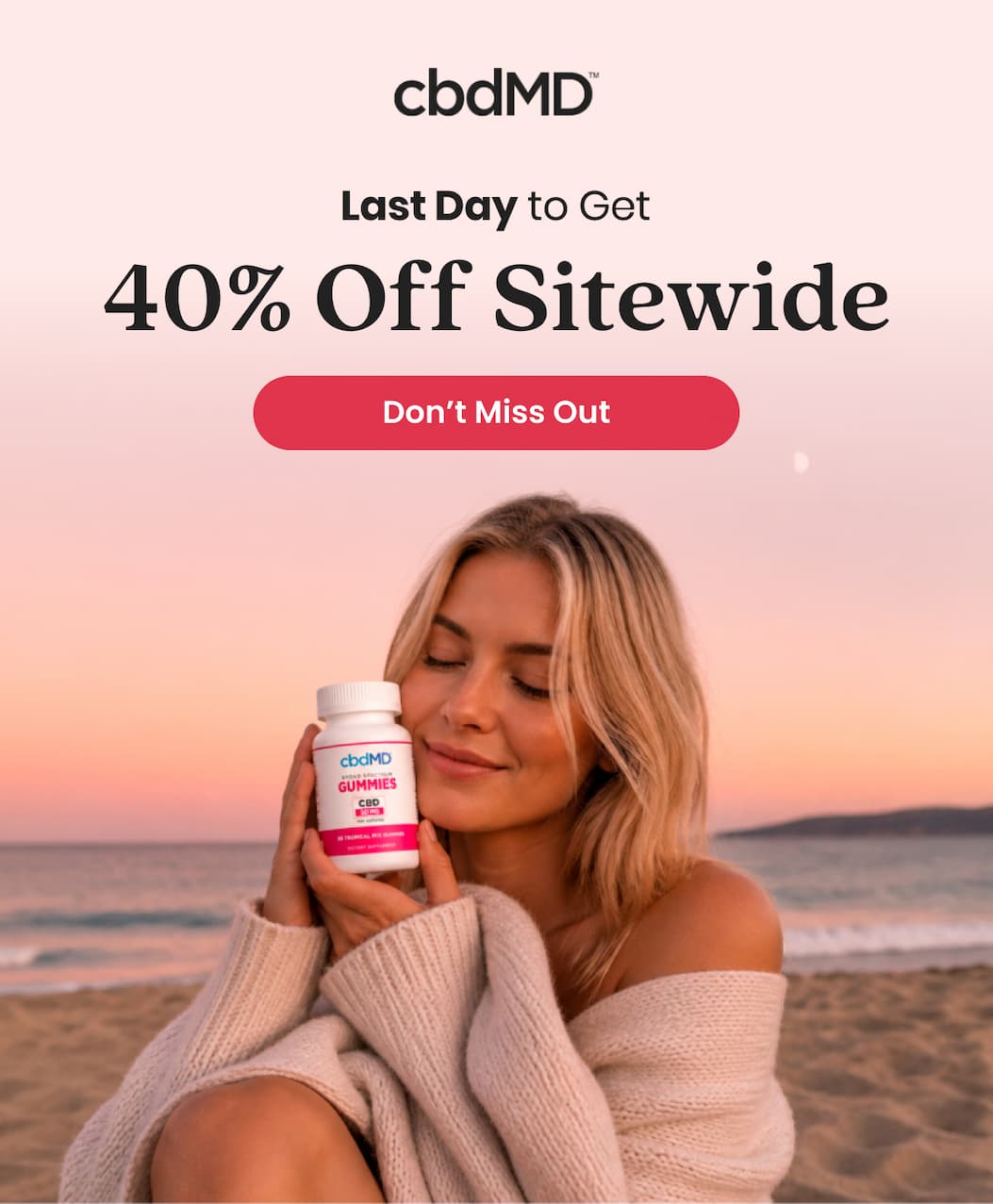 Last Day to Get 40% Off Sitewide