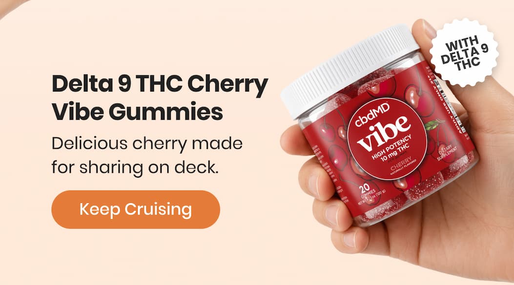 Delta 9 THC Cherry Vibe Gummies
