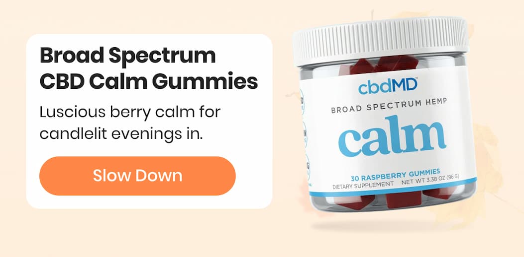 Broad Spectrum CBD Calm Gummies
