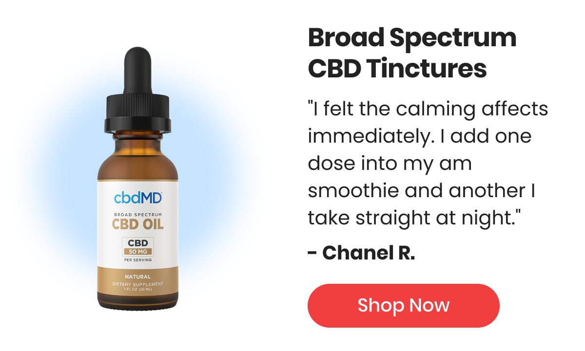 Broad Spectrum CBD Tinctures