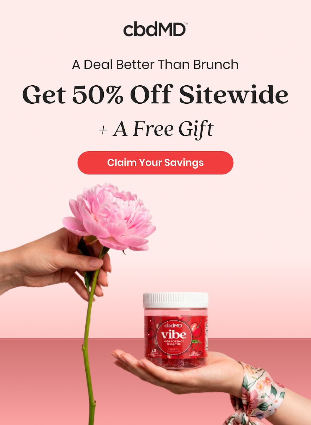 A Deal Better Than Brunch Get 50% Off Sitewide + A Free Gift
