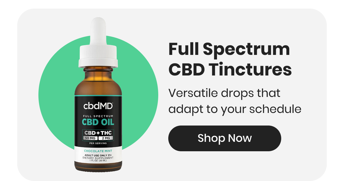 Full Spectrum CBD Tinctures