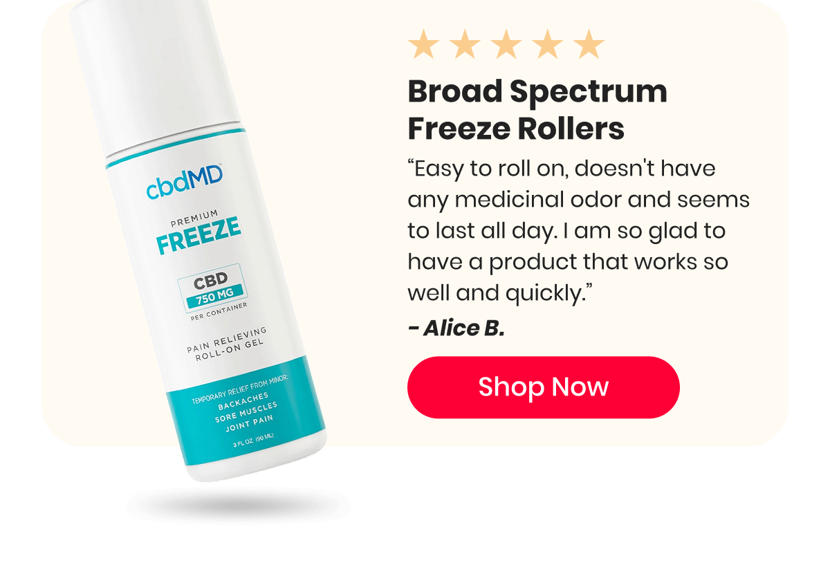 Broad Spectrum Freeze Rollers