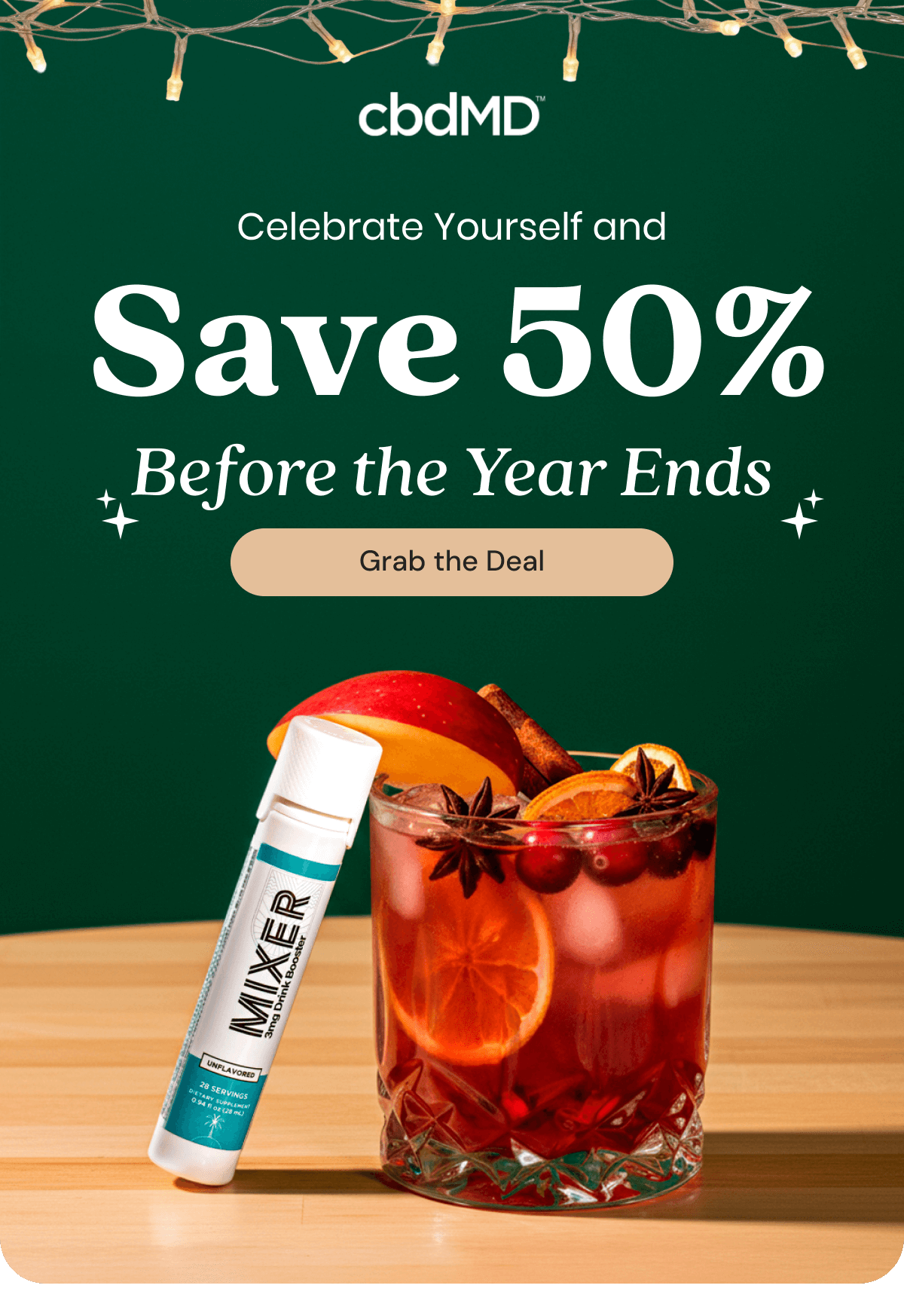 Celebrate Yourself and Save 50% Before the Year Ends