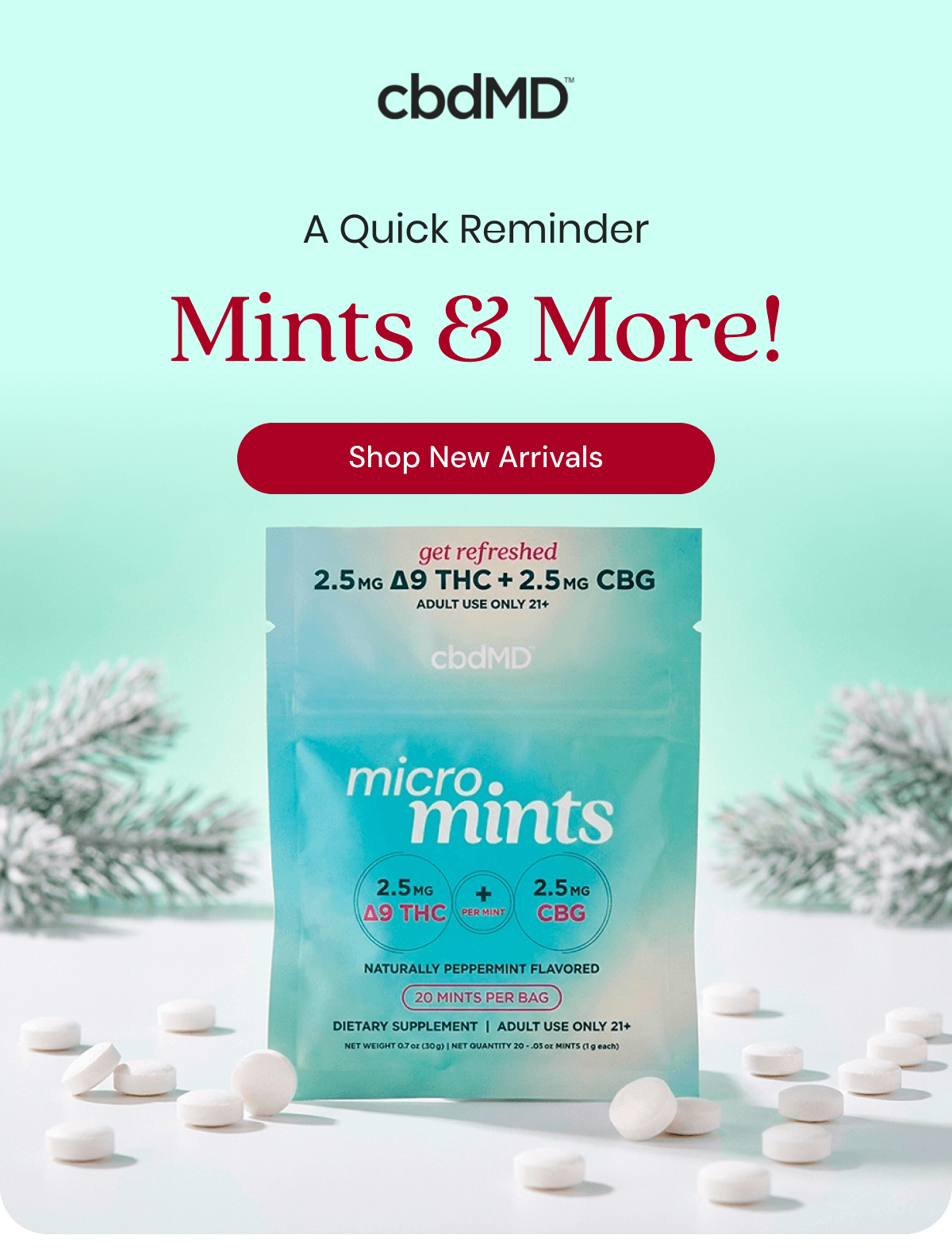 A Quick Reminder Mints & More!