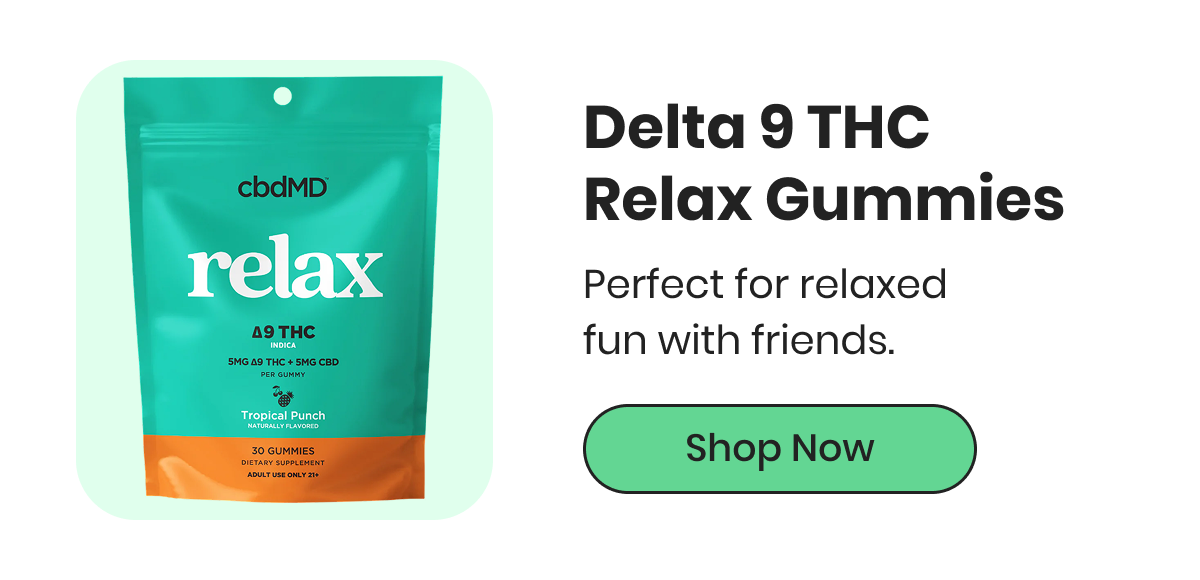 Delta 9 THC Relax Gummies