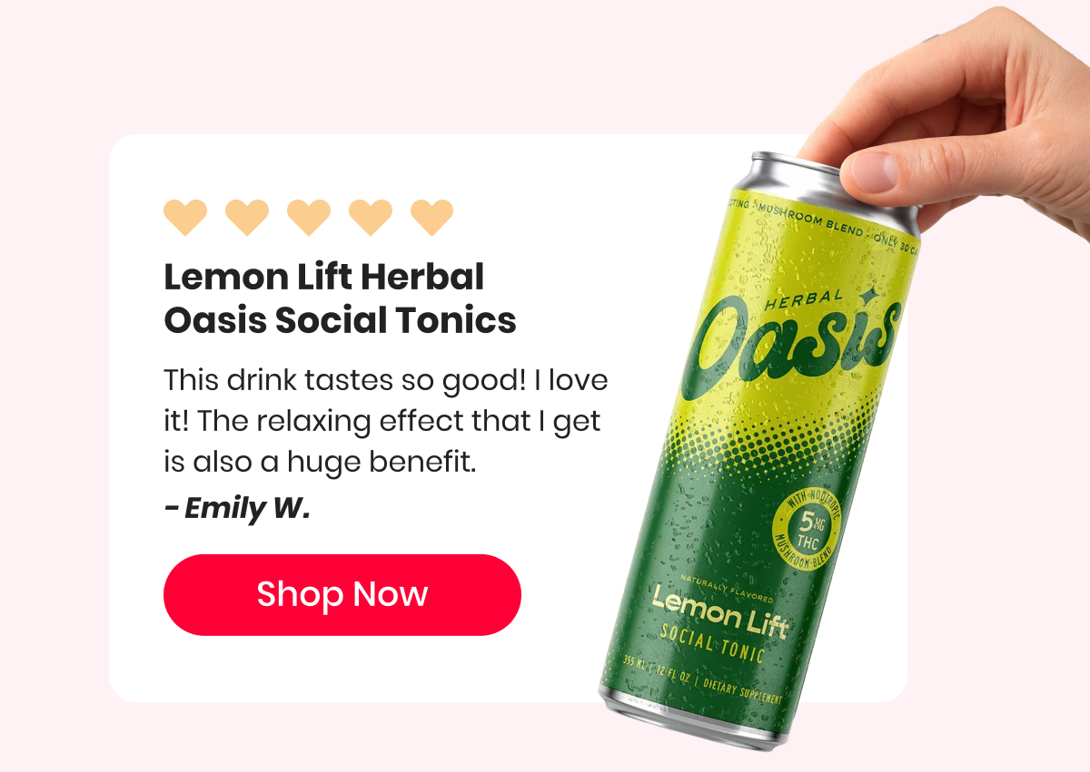 Lemon Lift Herbal Oasis Social Tonics