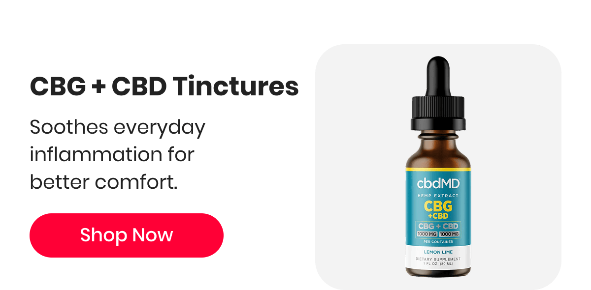 CBG + CBD Tinctures