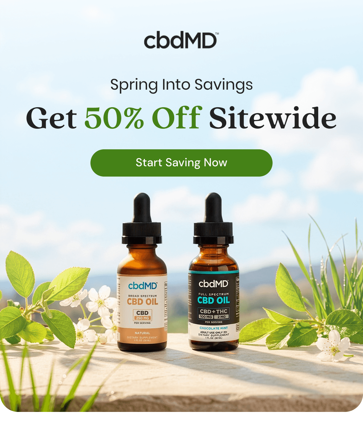 Spring Into Savings Get 50% Off Sitewide