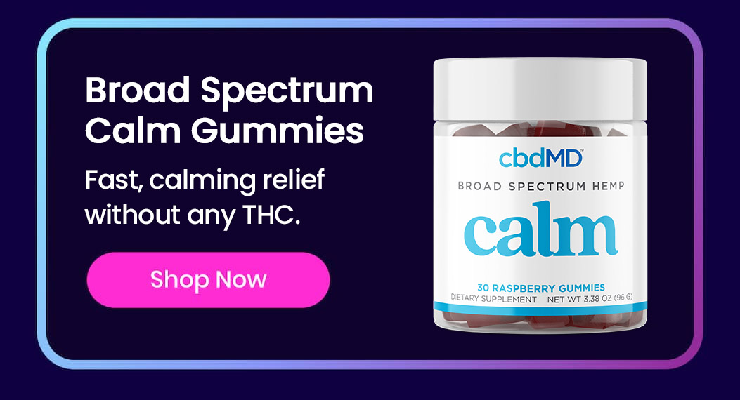 Broad Spectrum CBD Calm Gummies