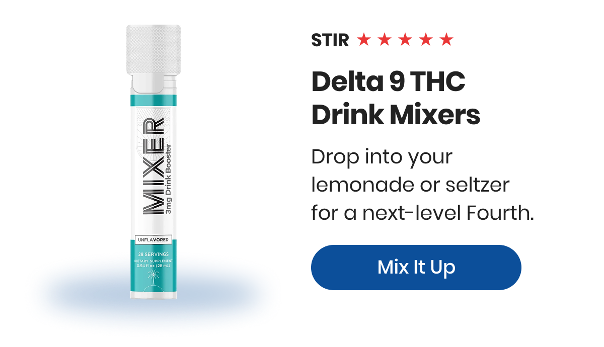 Delta 9 THC Drink Mixers