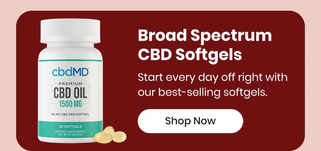 Broad Spectrum CBD Softgels