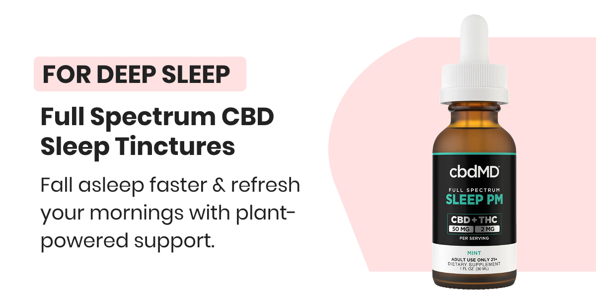 Full Spectrum CBD Sleep Tinctures