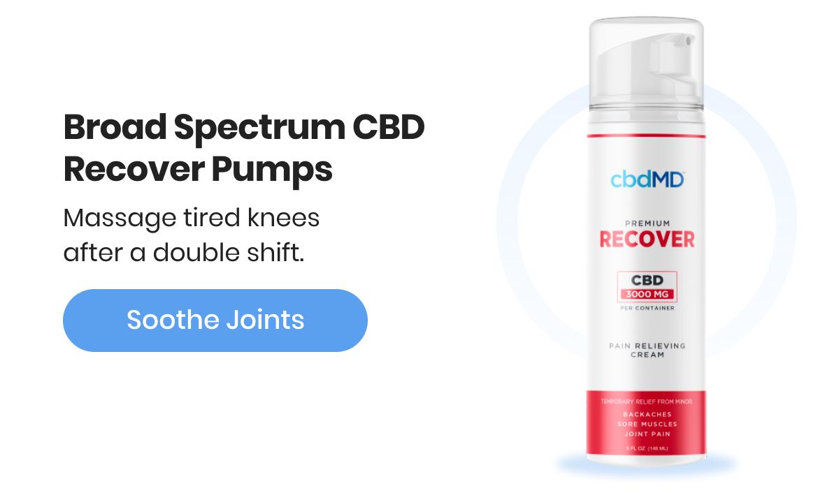 Broad Spectrum CBD Recover Pumps