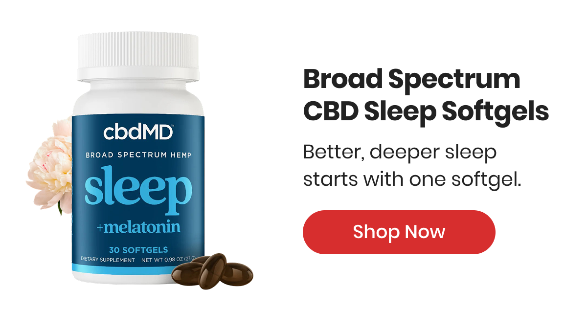 Broad Spectrum CBD Sleep Softgels