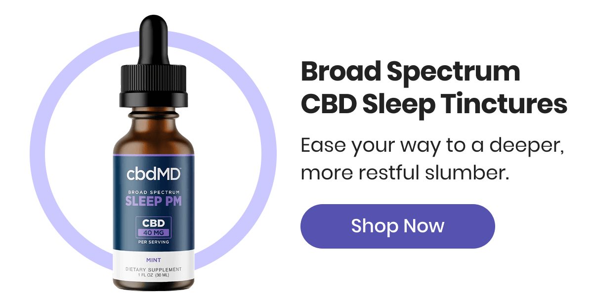Broad Spectrum CBD Sleep Tinctures