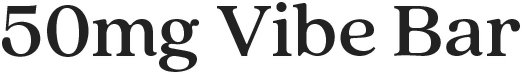 50mg Vibe Bar