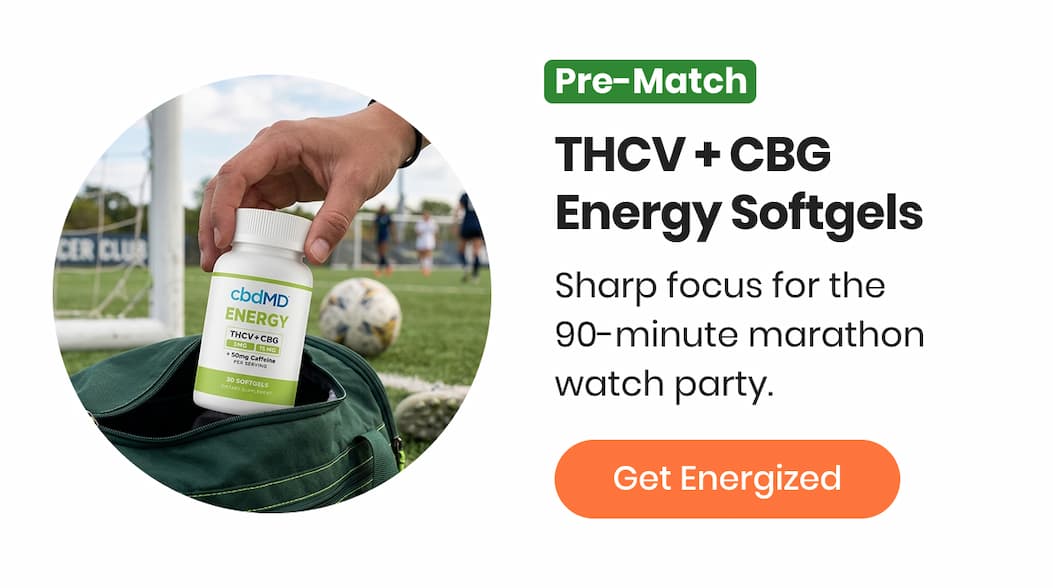 THCV + CBG Energy Softgels
