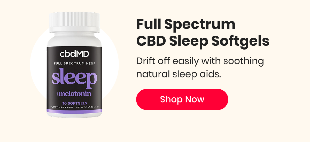 Full Spectrum CBD Sleep Softgels