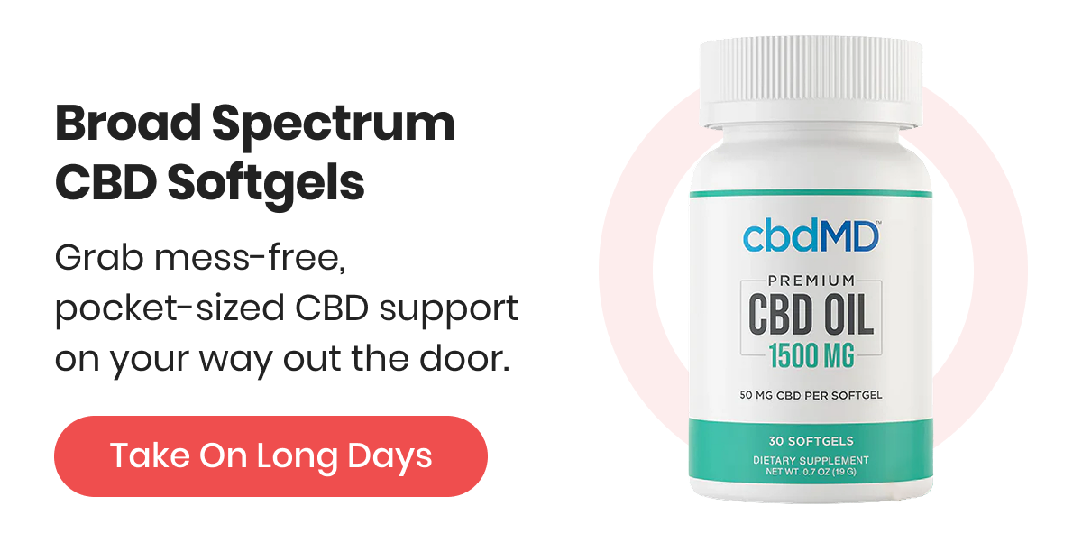 Broad Spectrum CBD Softgels