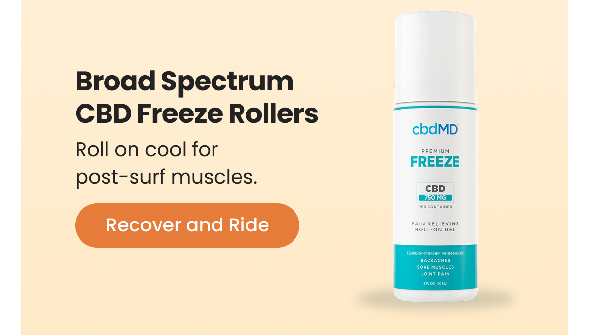 Broad Spectrum CBD Freeze Rollers