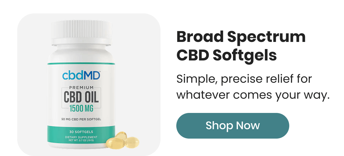 Broad Spectrum CBD Softgels
