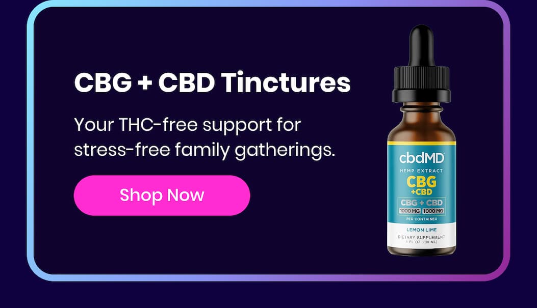 CBG + CBD Tinctures